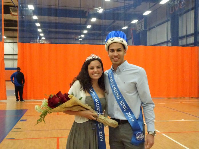 Homecoming King and Queen at Queen’s Grant High School
